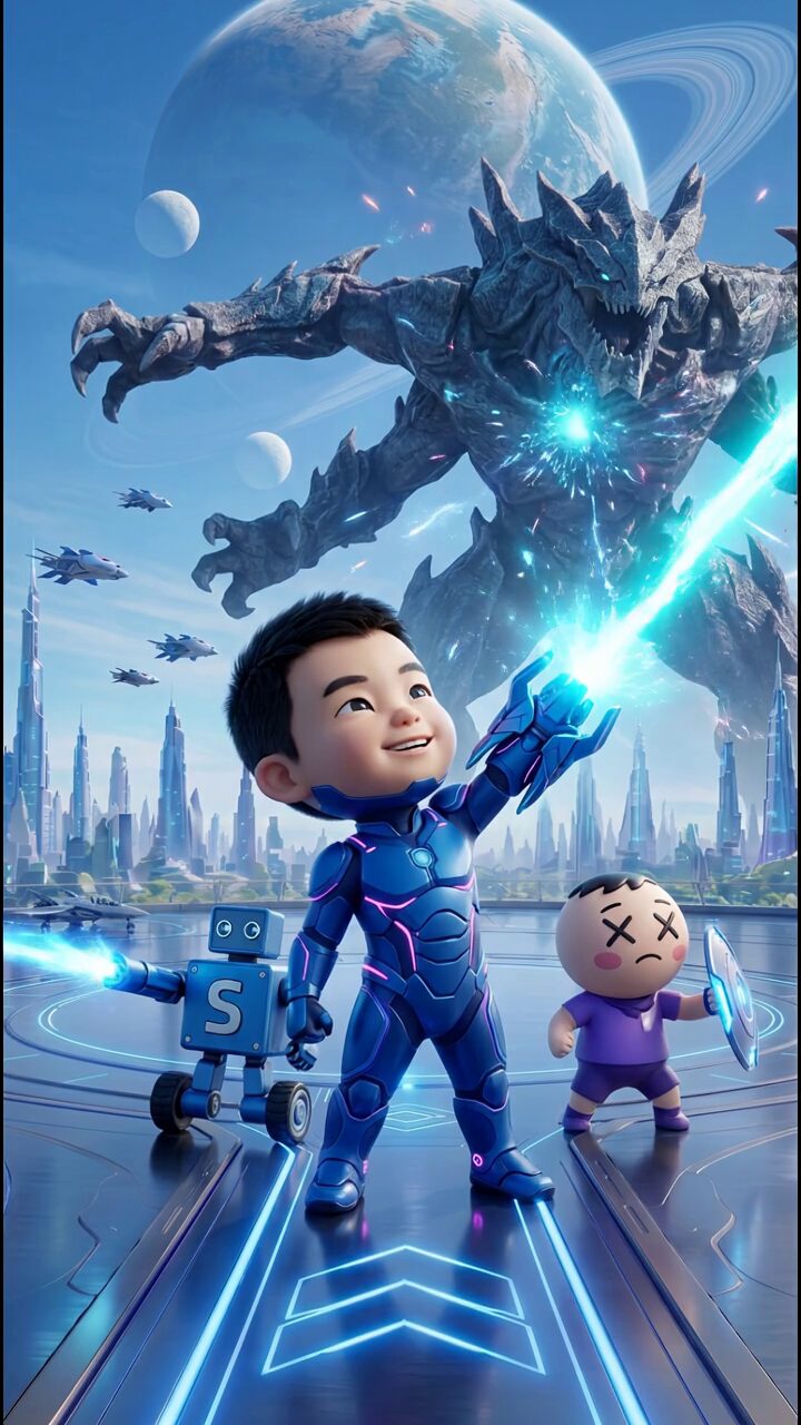 Tác phẩm của Siêu Robot Cuacua, Căn cứ Siêu Anh Hùng