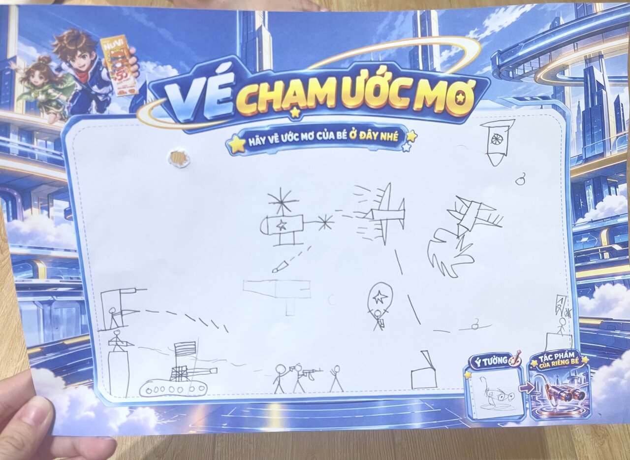 Ảnh gốc bé gửi