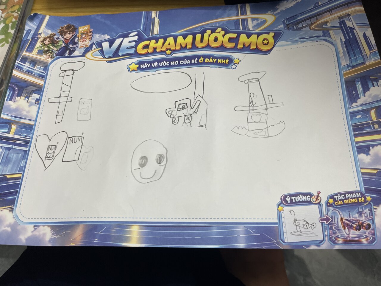 Ảnh gốc bé gửi