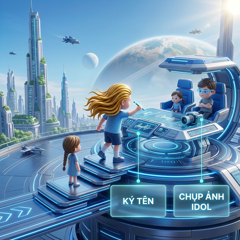 Tác phẩm Cuộc gặp idol