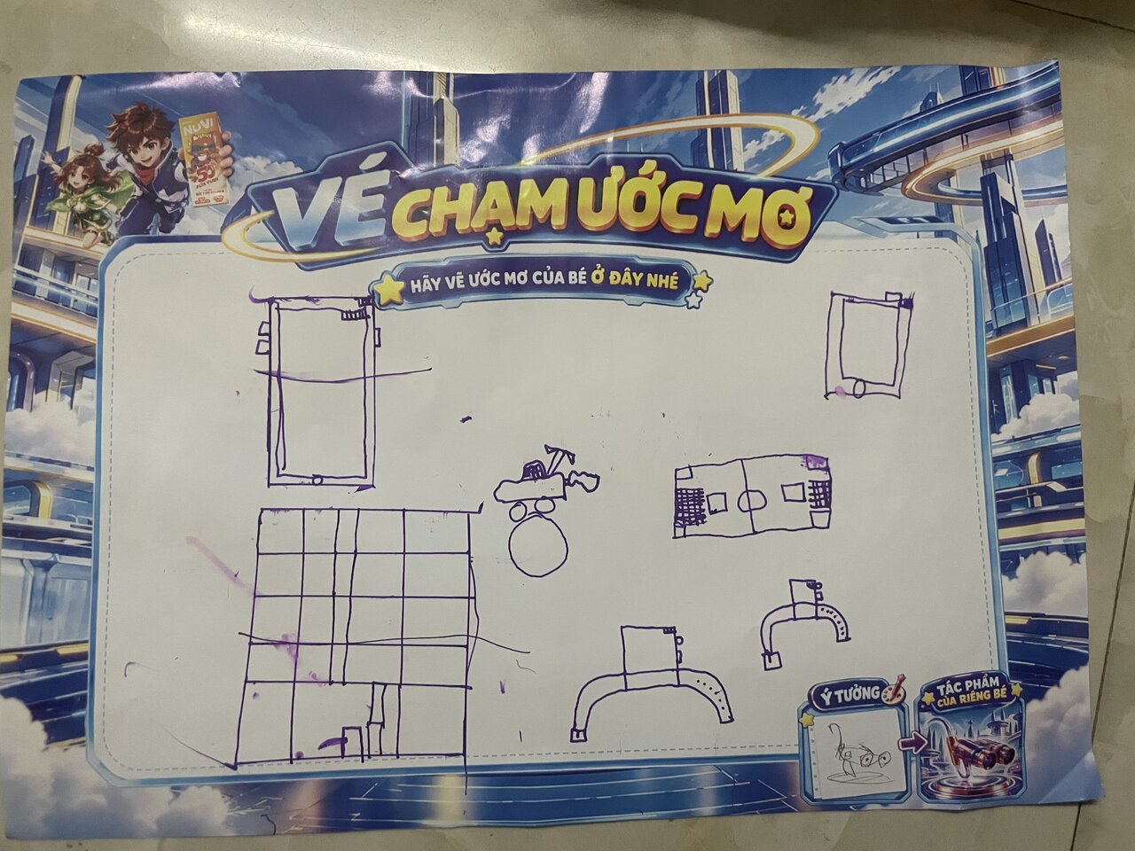 Ảnh gốc bé gửi