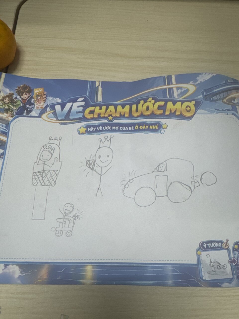 Ảnh gốc bé gửi