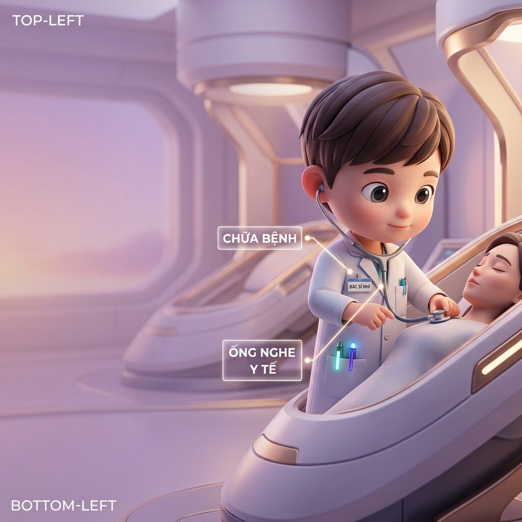 Tác phẩm "Ước mơ một bác sĩ tương lai" của Nguyễn Cát Tường Vy, Căn cứ Sáng Tạo