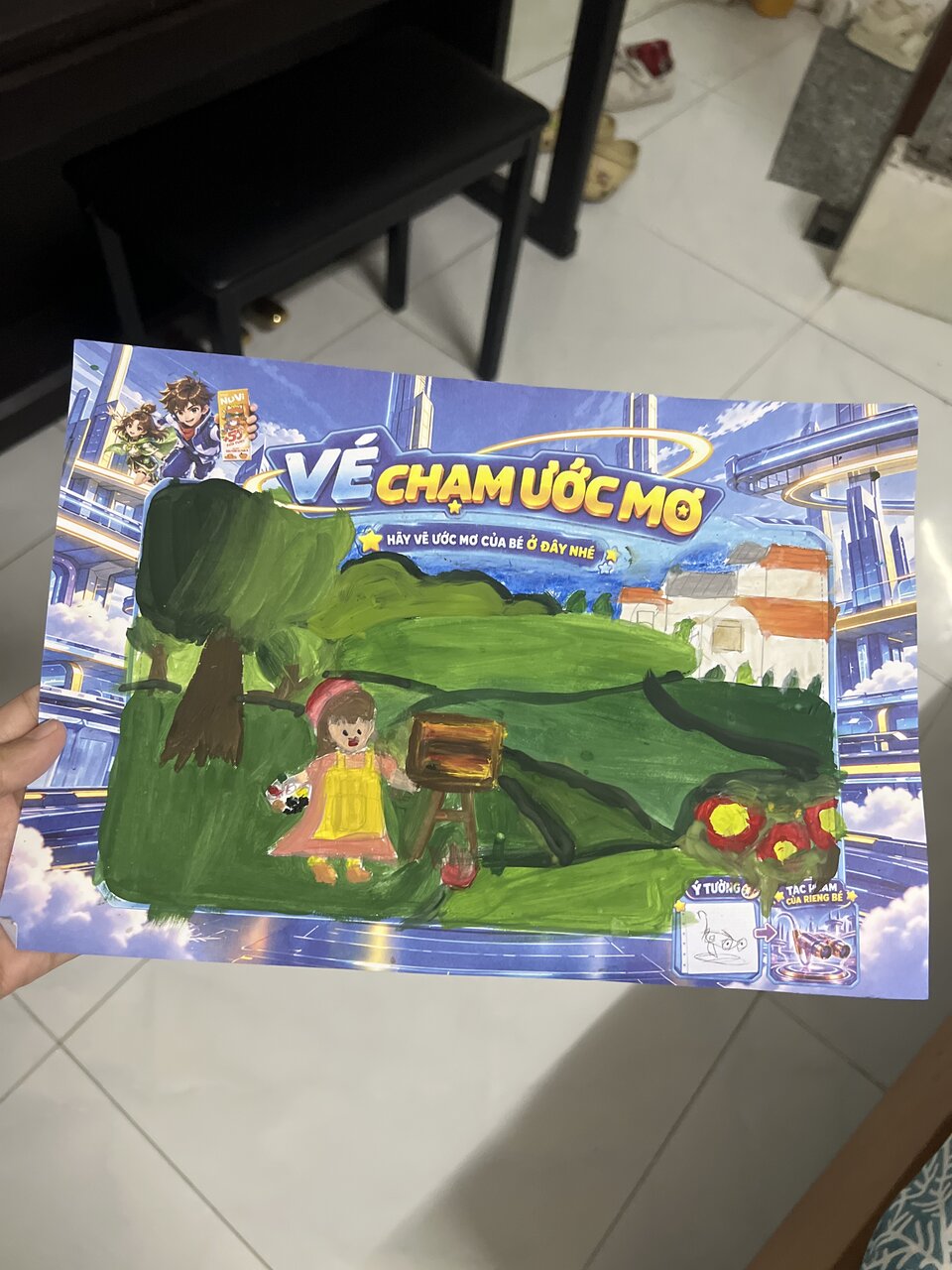 Ảnh gốc bé gửi