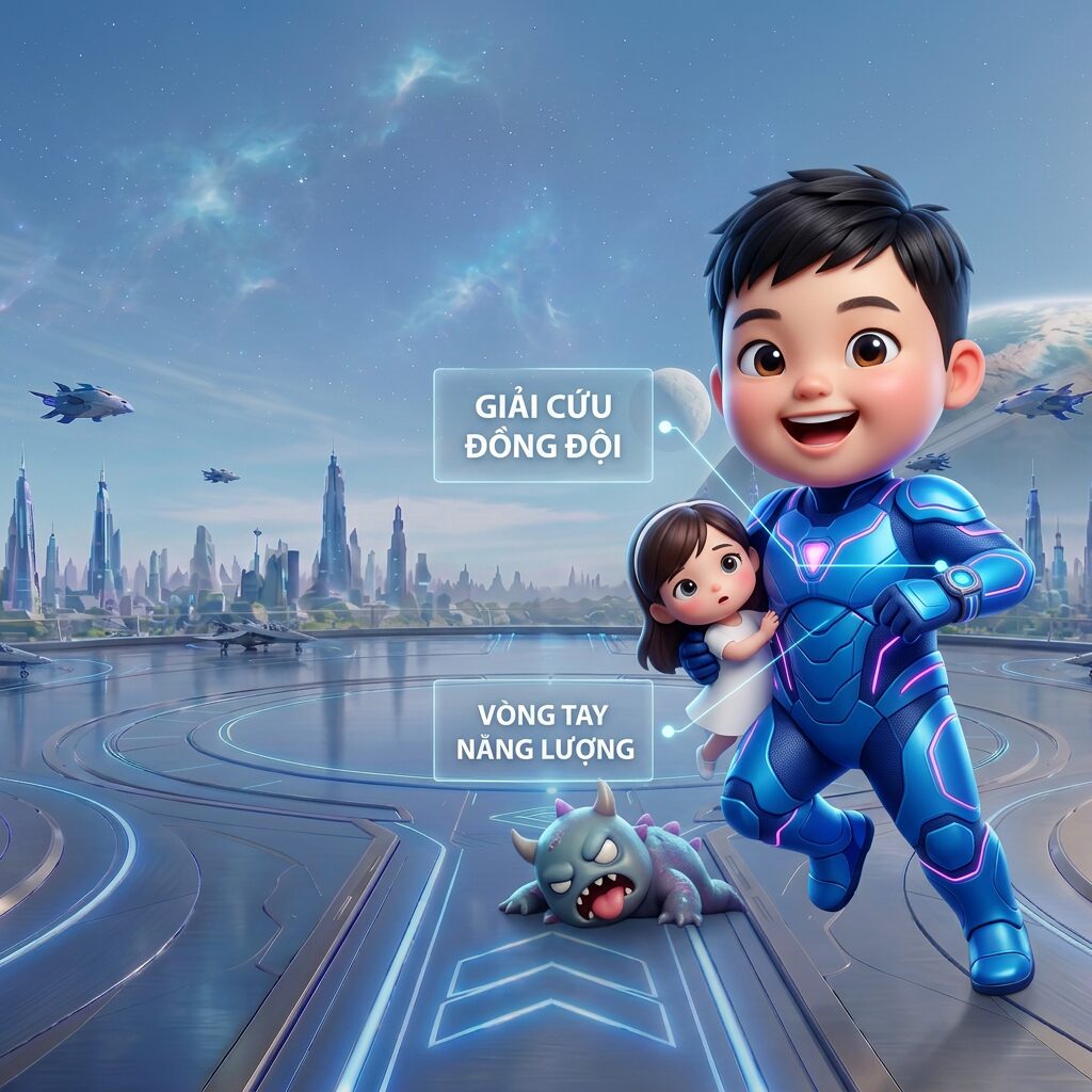 Tác phẩm của Dung Trần, Căn cứ Siêu Anh Hùng