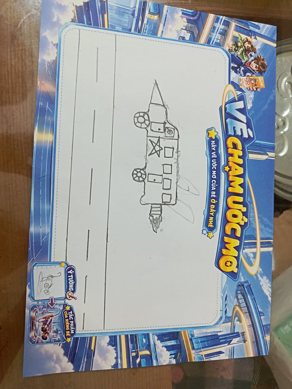Ảnh gốc bé gửi