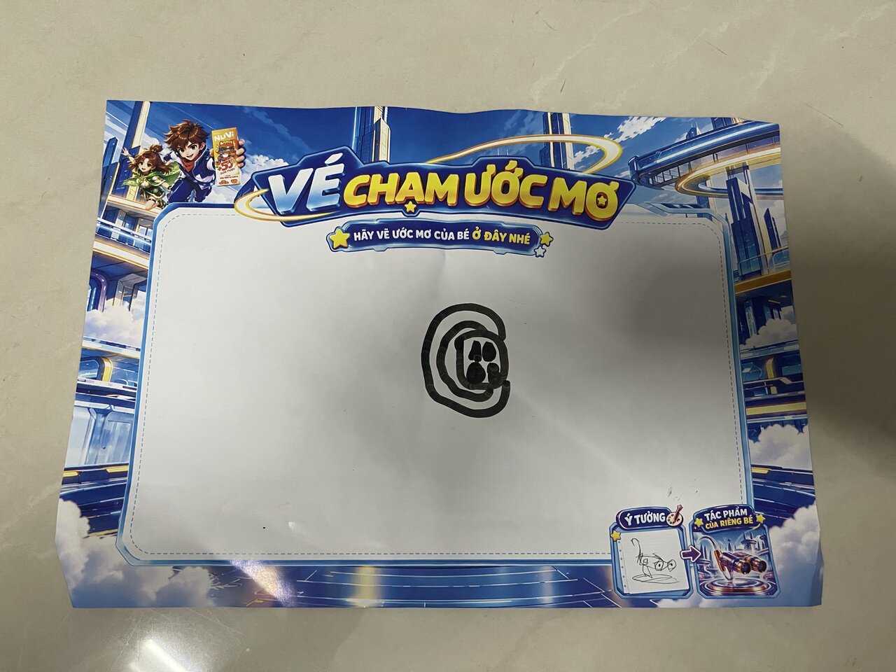 Ảnh gốc bé gửi