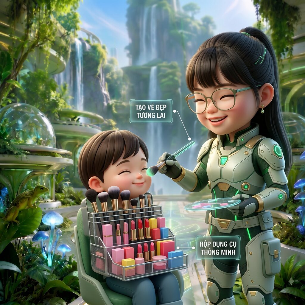 Tác phẩm "Nghề làm đẹp" của Na bông, Căn cứ Thám Hiểm