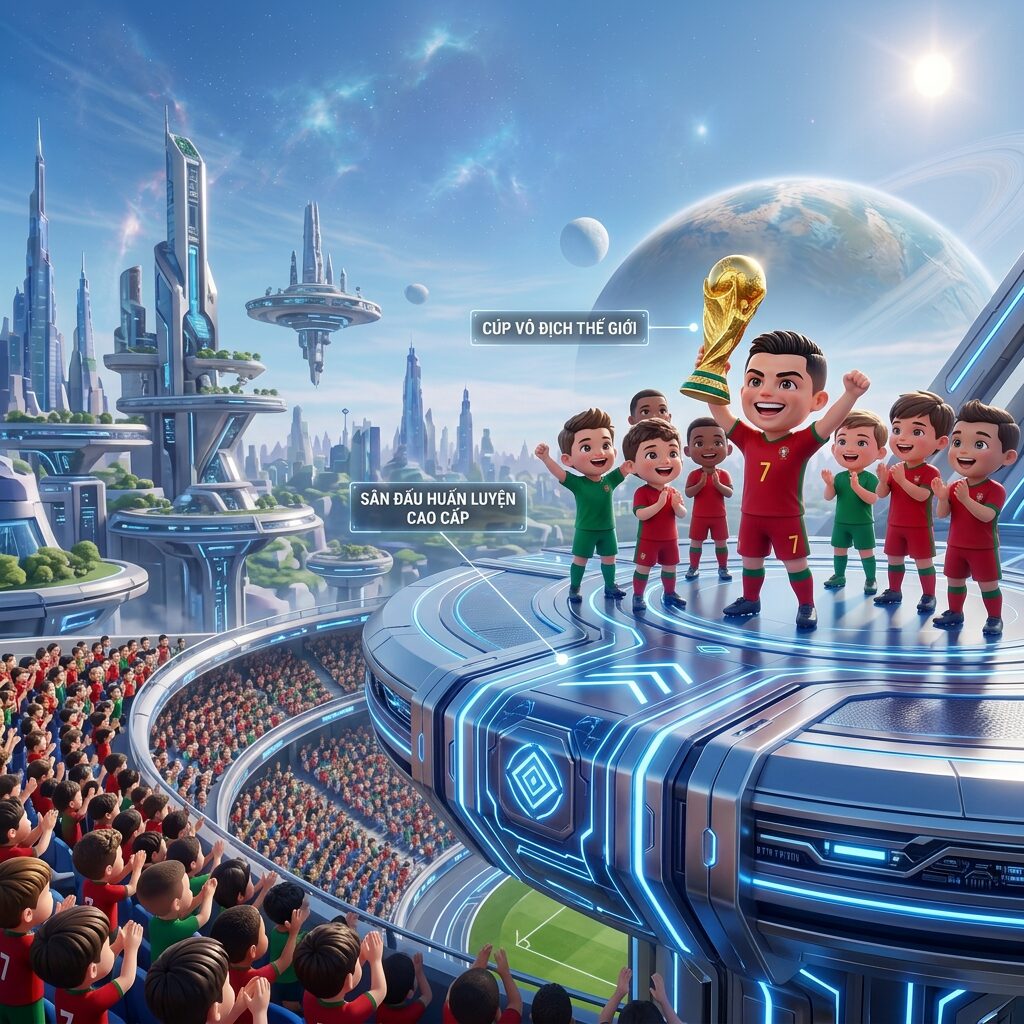 Tác phẩm Ronaldo mãi đỉnh