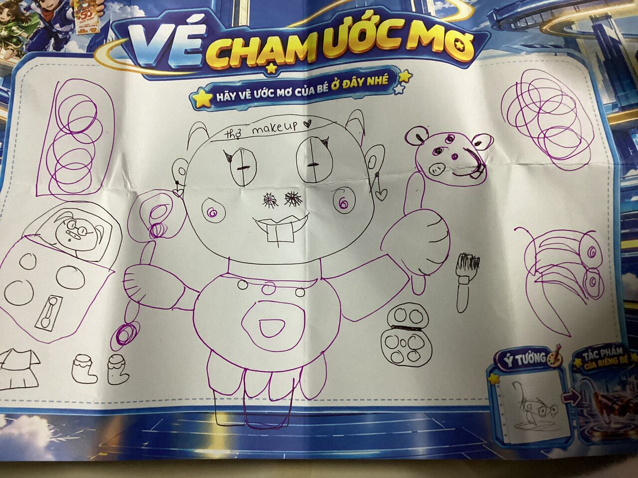 Ảnh gốc bé gửi