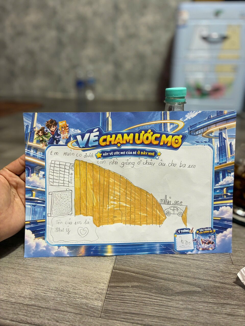 Ảnh gốc bé gửi