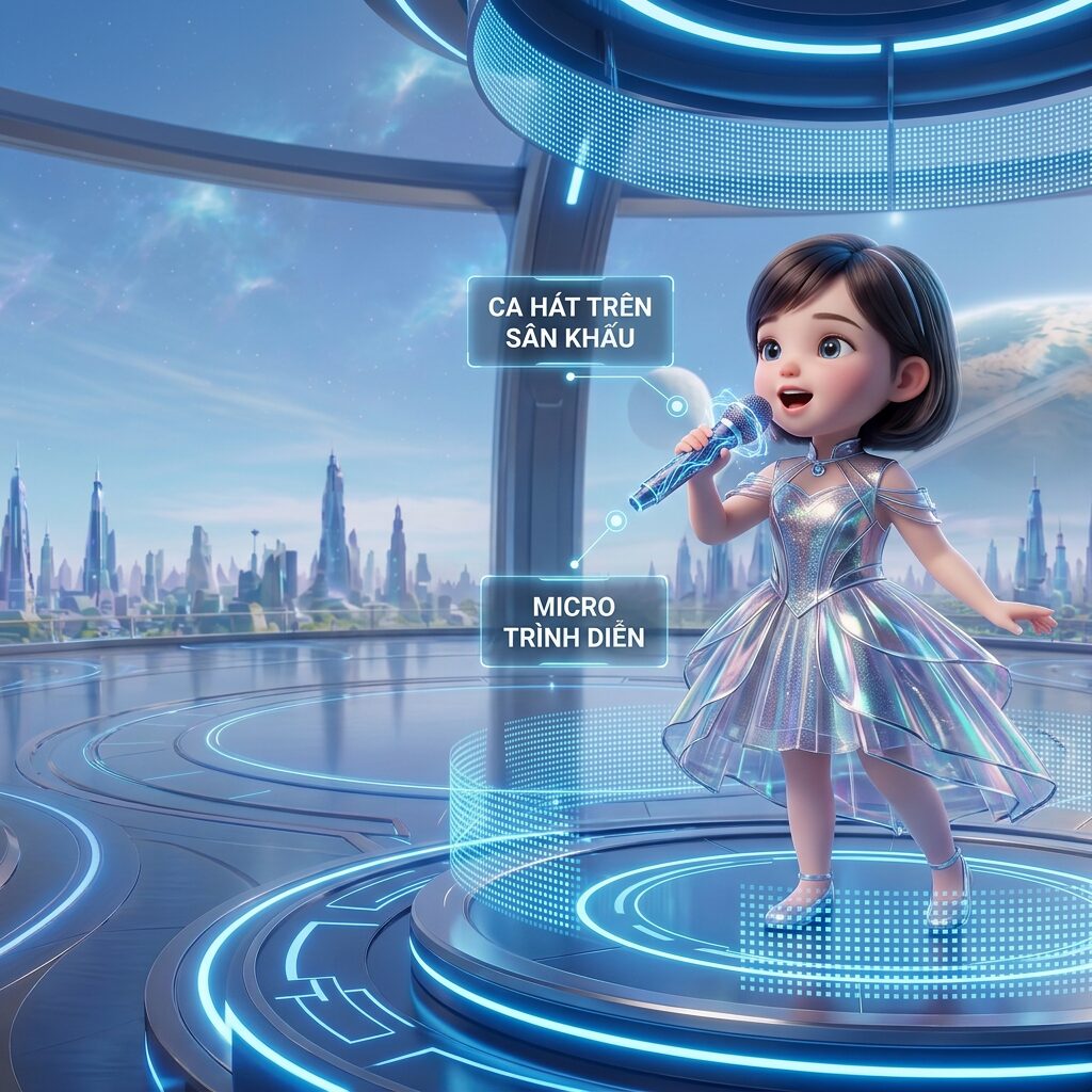 Tác phẩm "Ước mơ ca sĩ của tuiii" của QuynhChi, Căn cứ Siêu Anh Hùng