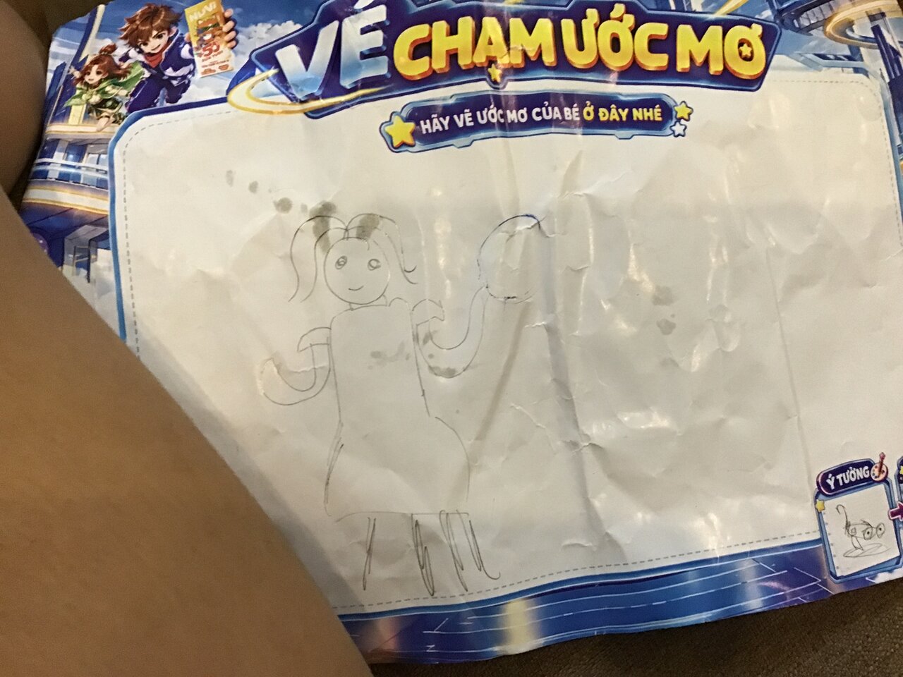 Ảnh gốc bé gửi