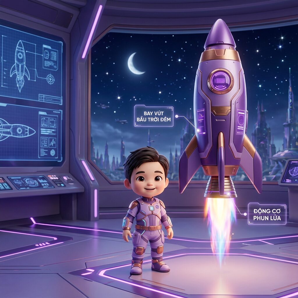 Tác phẩm "Siêu tên lửa mơ ước" của PHÁT TRẦN 2019, Căn cứ Sáng Tạo